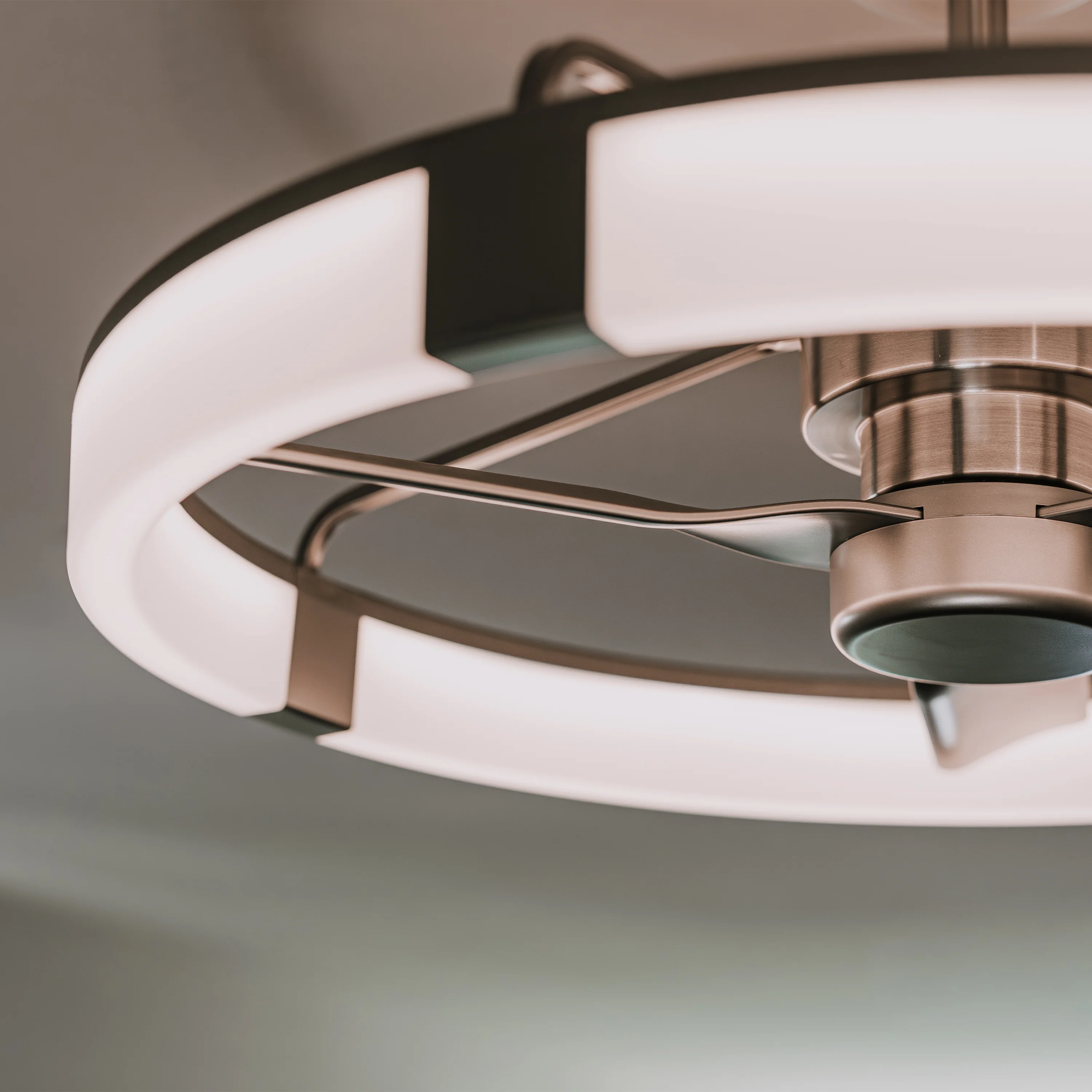 Sunnyvale 28 in. (71 cm) LED modern fandelier ceiling fan with light - includes remote - Image 28