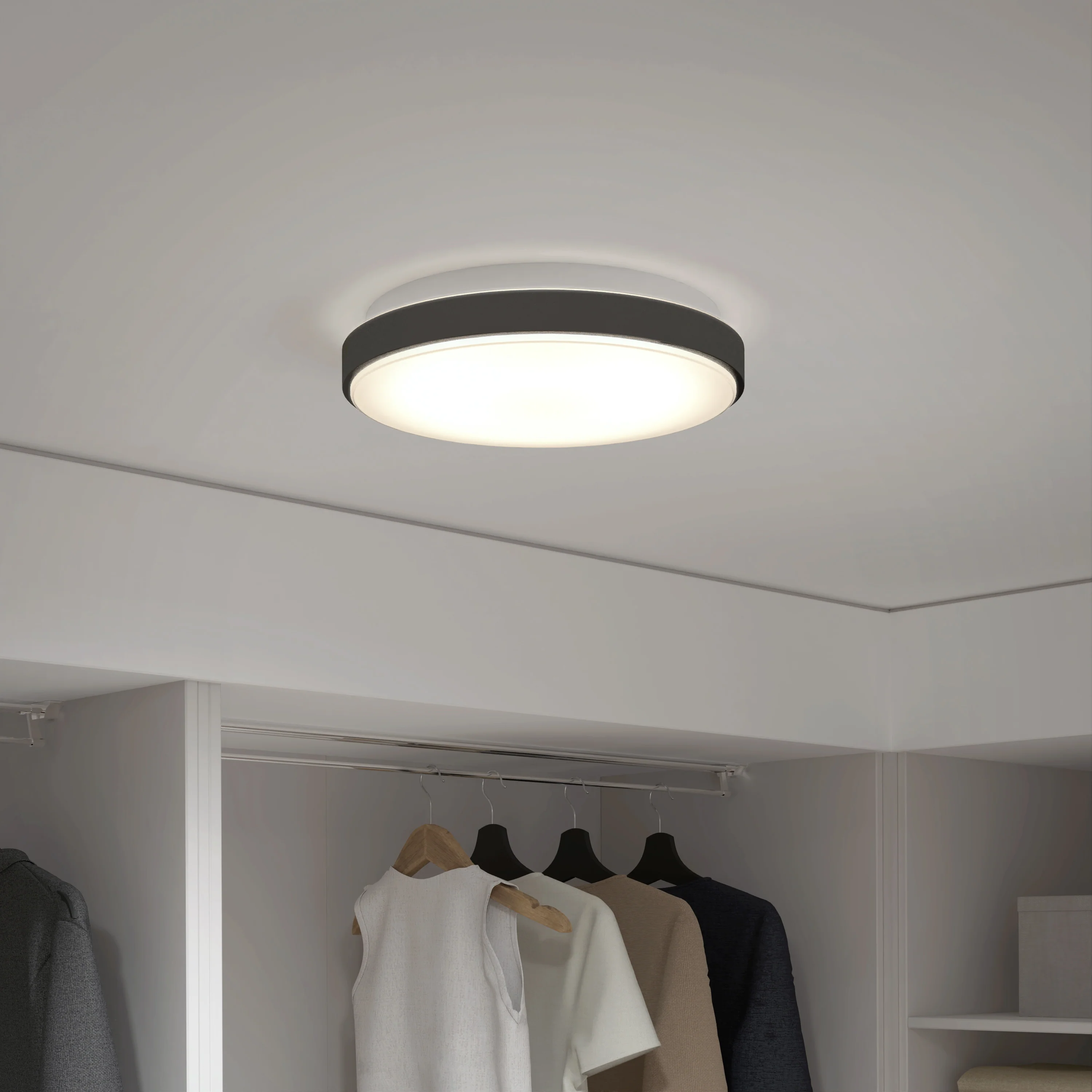 Sunraker 10 in. (26 cm) Modern LED Flush Mount Ceiling Light - Image 8
