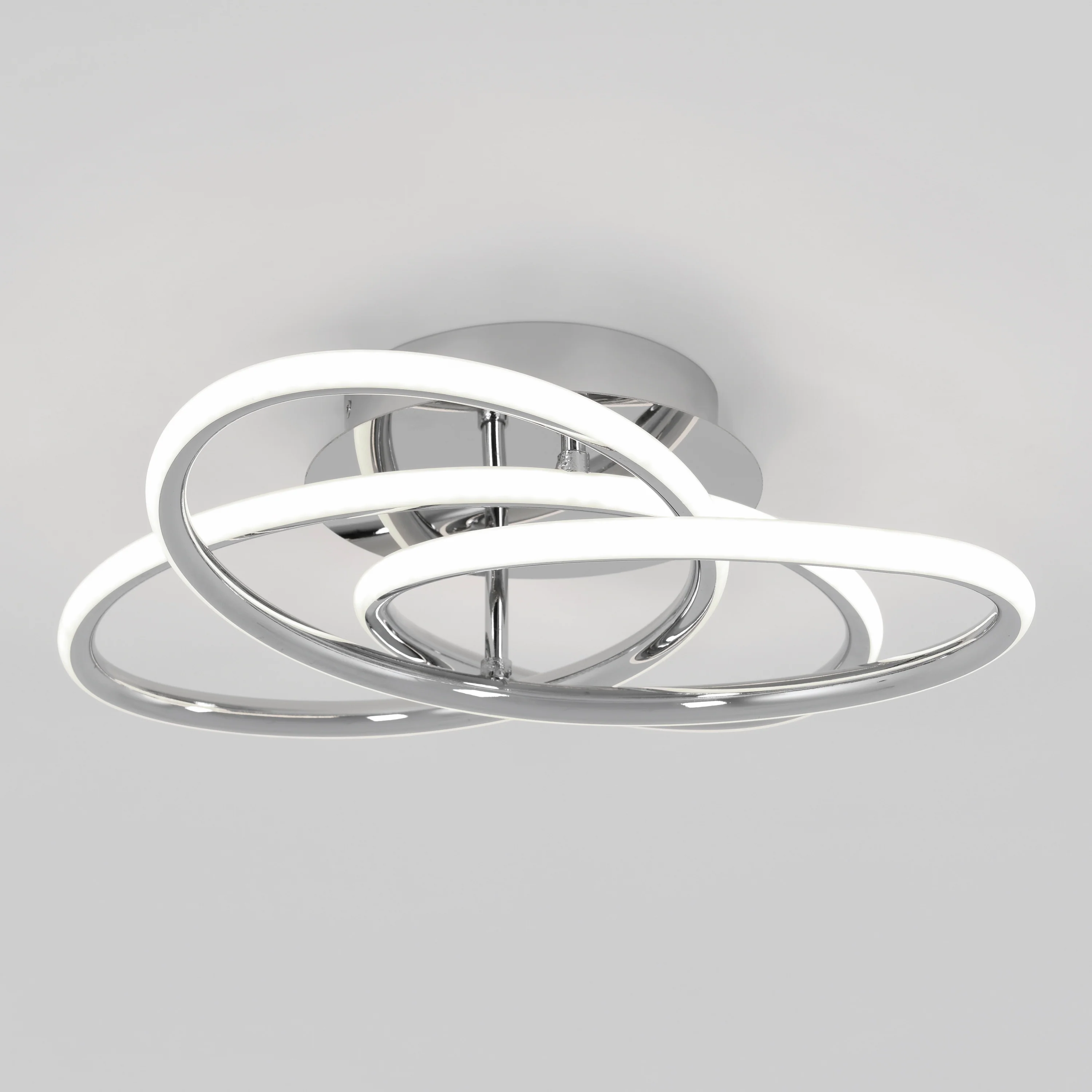 Swirl Butterfly 17 in. (42 cm) Modern LED Flush Mount Ceiling Light - Image 3