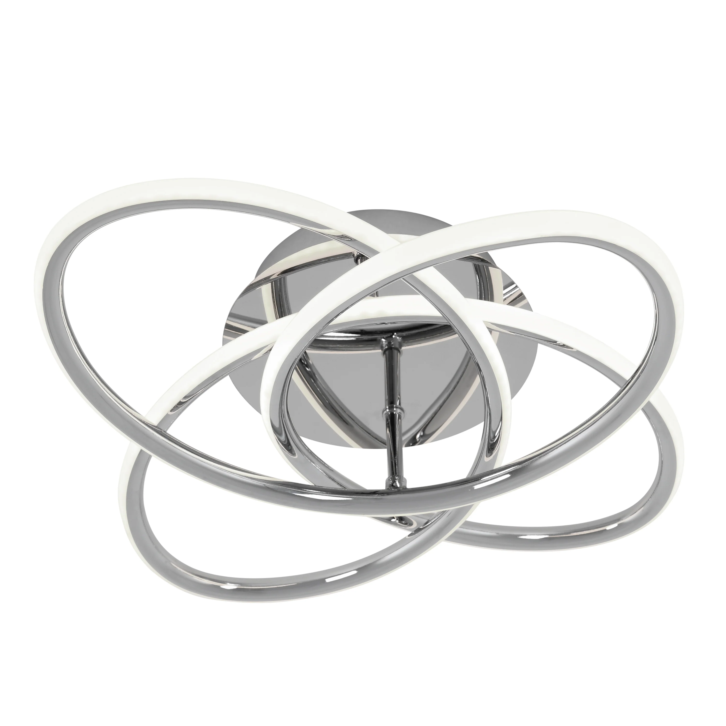 Swirl Butterfly 17 in. (42 cm) Modern LED Flush Mount Ceiling Light - Image 9