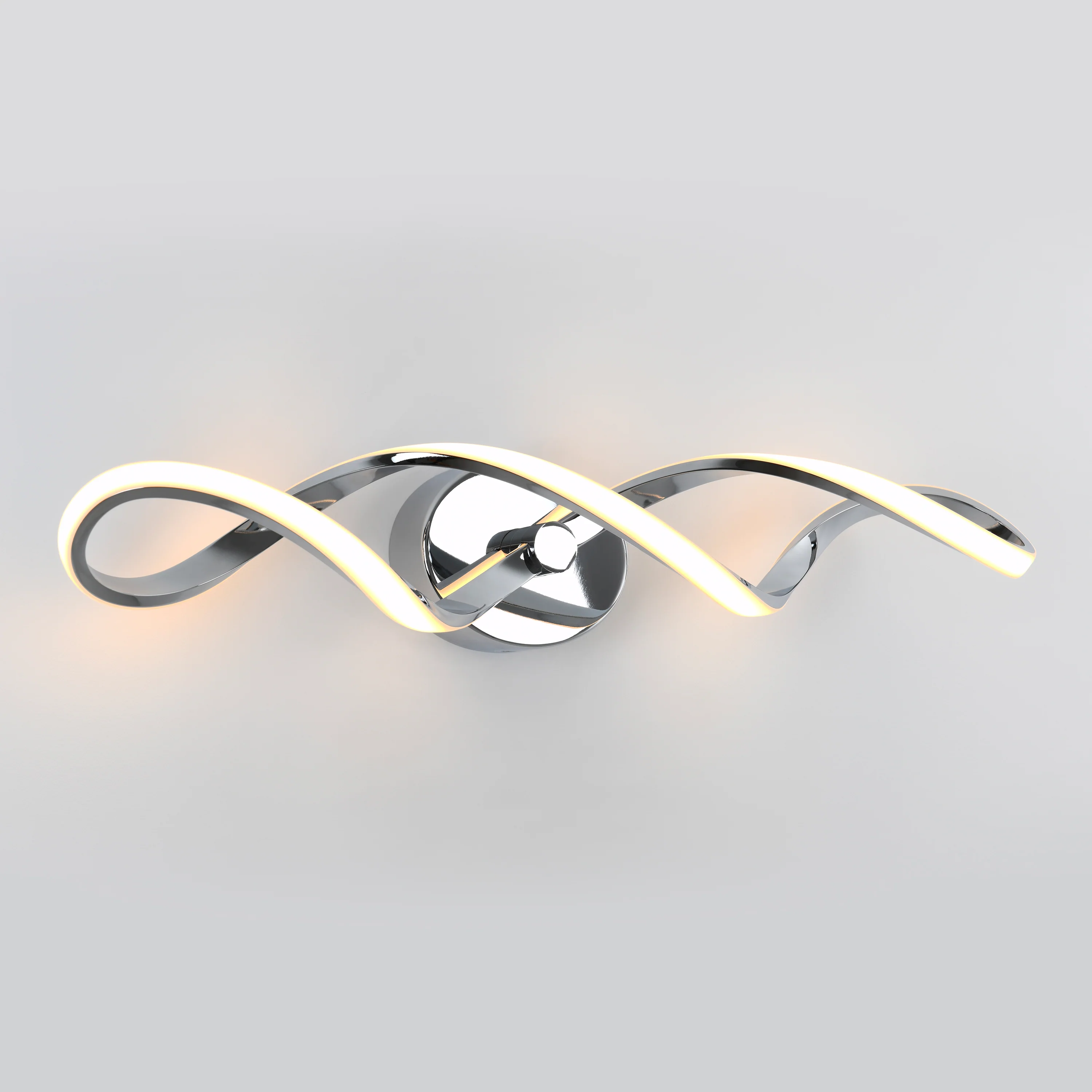 Swirl 27-in (68 cm) 3-Light Modern LED Vanity Light for Bathroom - Image 15