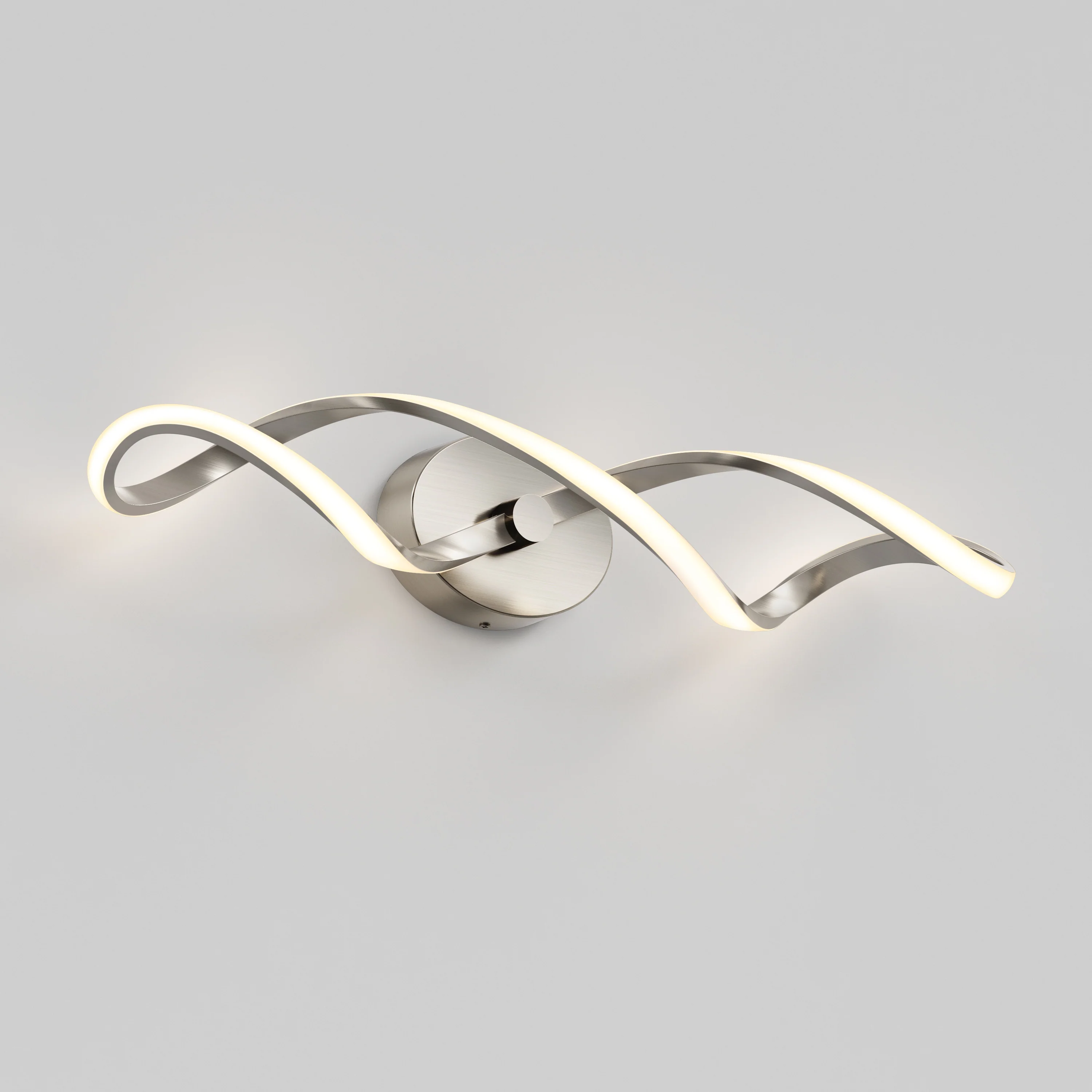 Swirl 27-in (68 cm) 3-Light Modern LED Vanity Light for Bathroom - Image 26