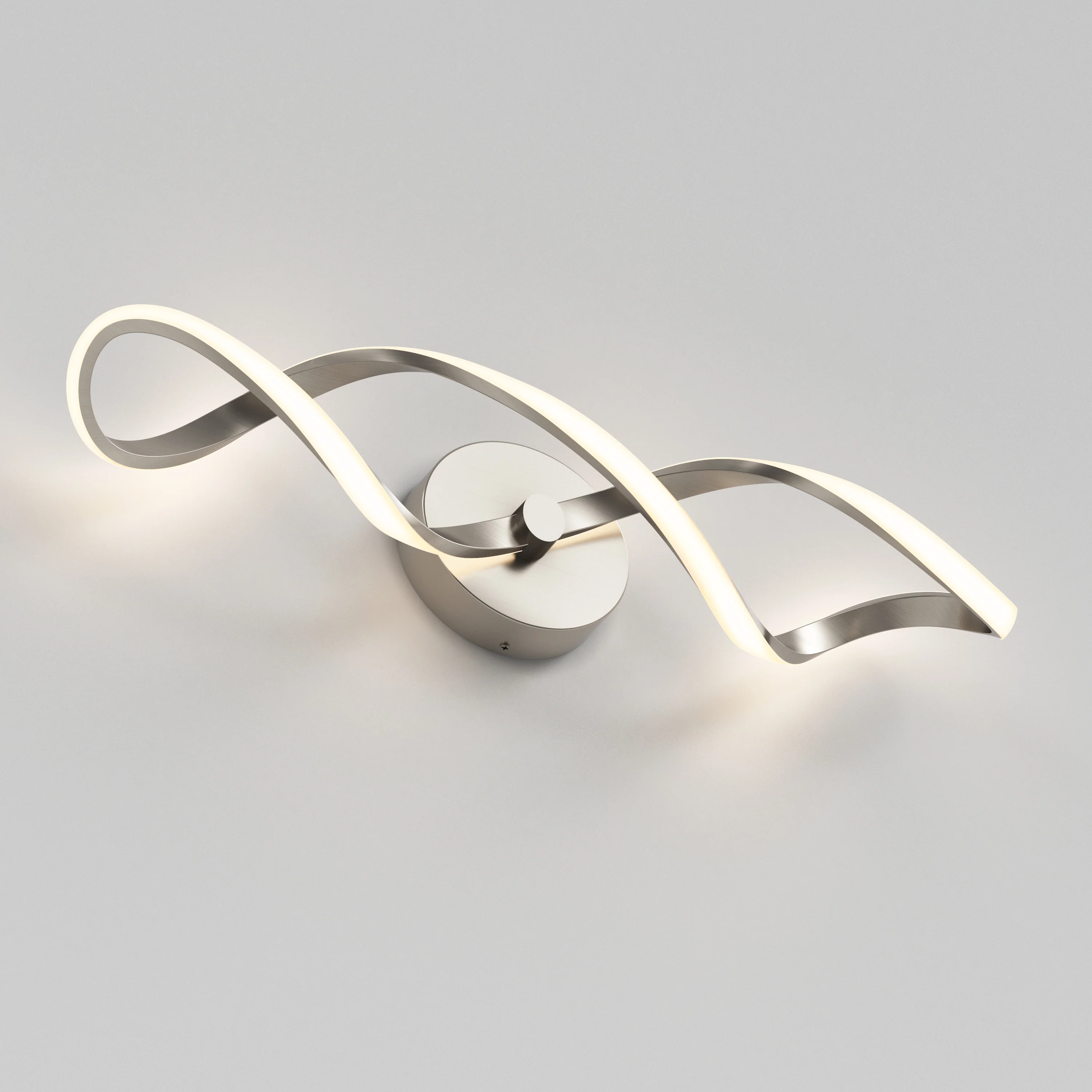 Swirl 27-in (68 cm) 3-Light Modern LED Vanity Light for Bathroom - Image 27