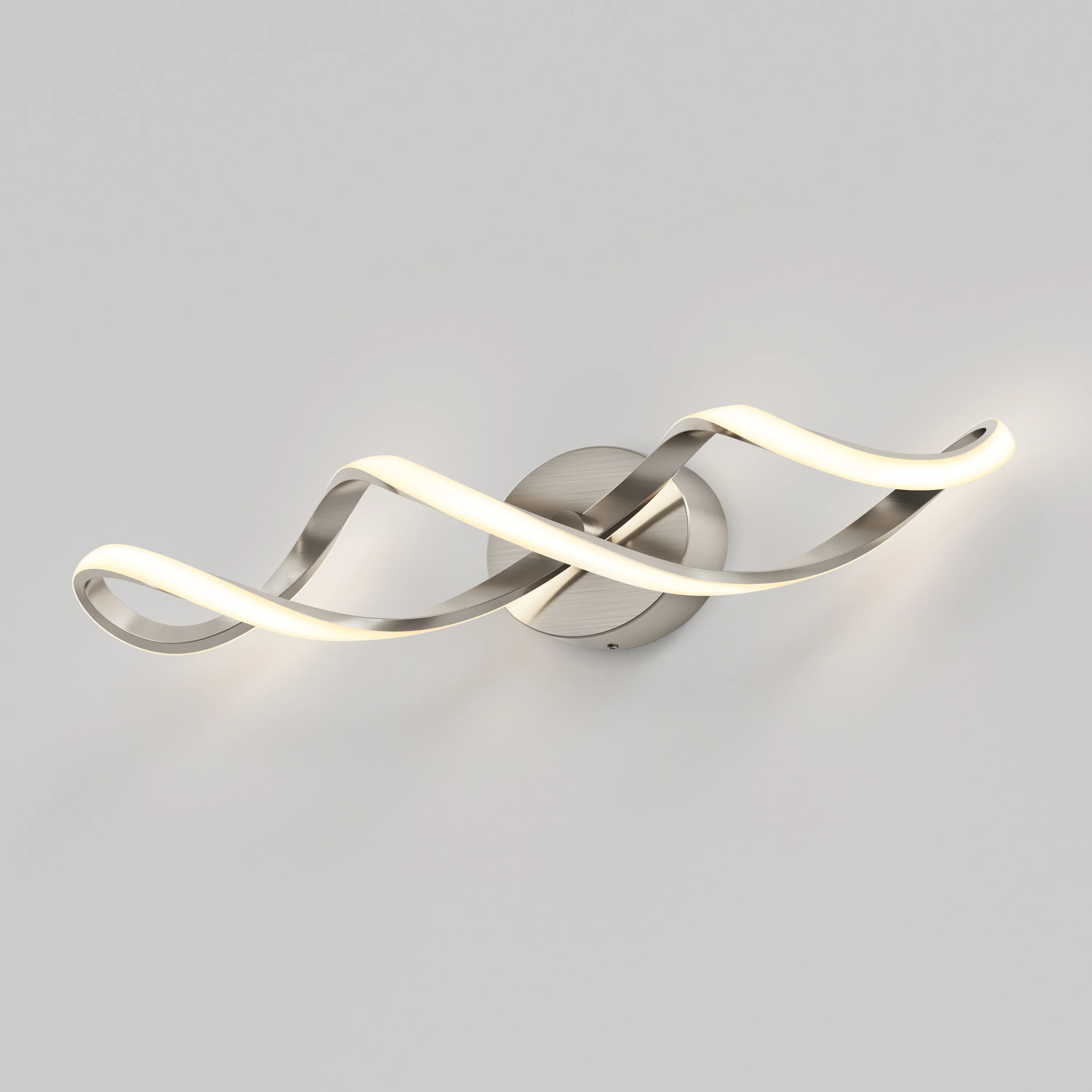 Swirl 27-in (68 cm) 3-Light Modern LED Vanity Light for Bathroom - Image 30