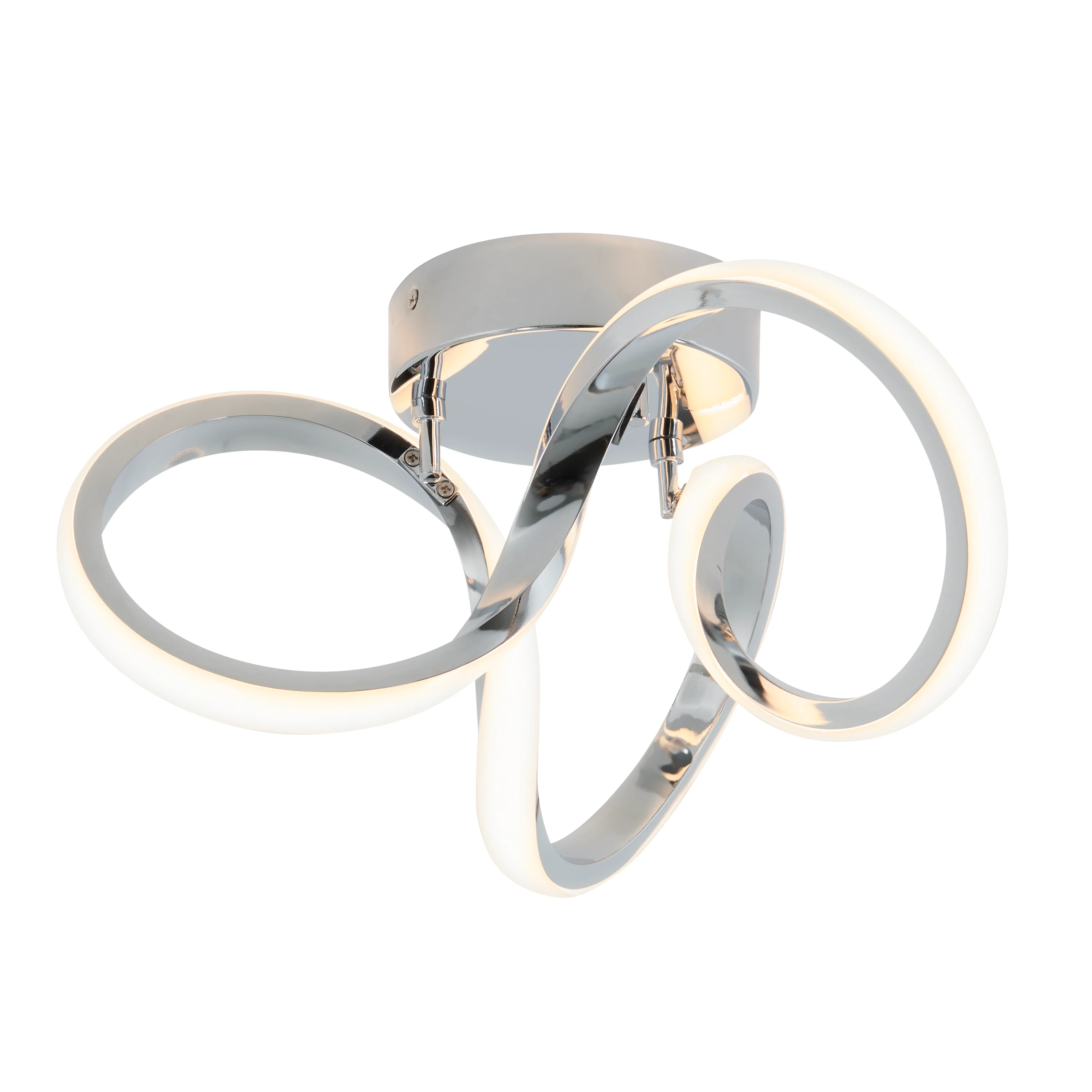 Swirl 14 in. (35 cm) Modern LED Flush Mount Ceiling Light - Image 9