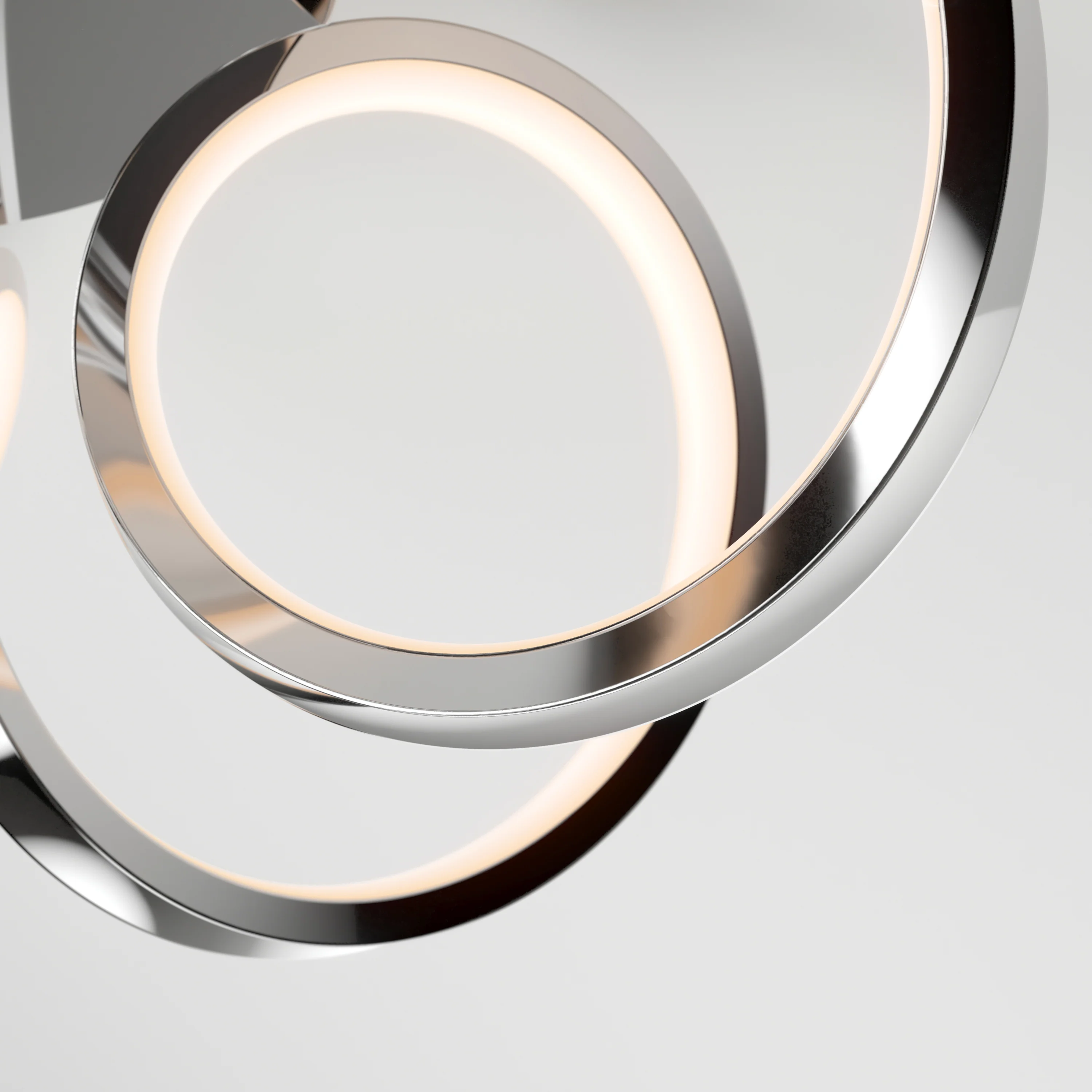 Swirl Ribbon 20 in. (50 cm) Modern LED Flush Mount Ceiling Light - Image 11