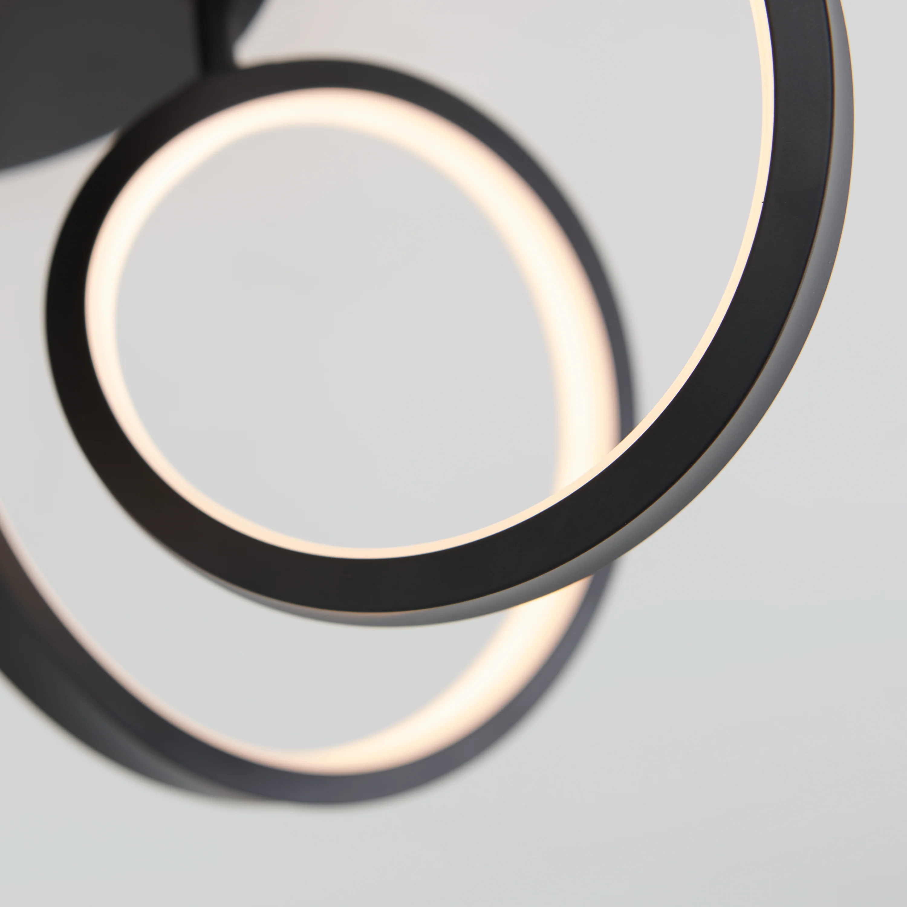 Swirl Ribbon 20 in. (50 cm) Modern LED Flush Mount Ceiling Light - Image 4