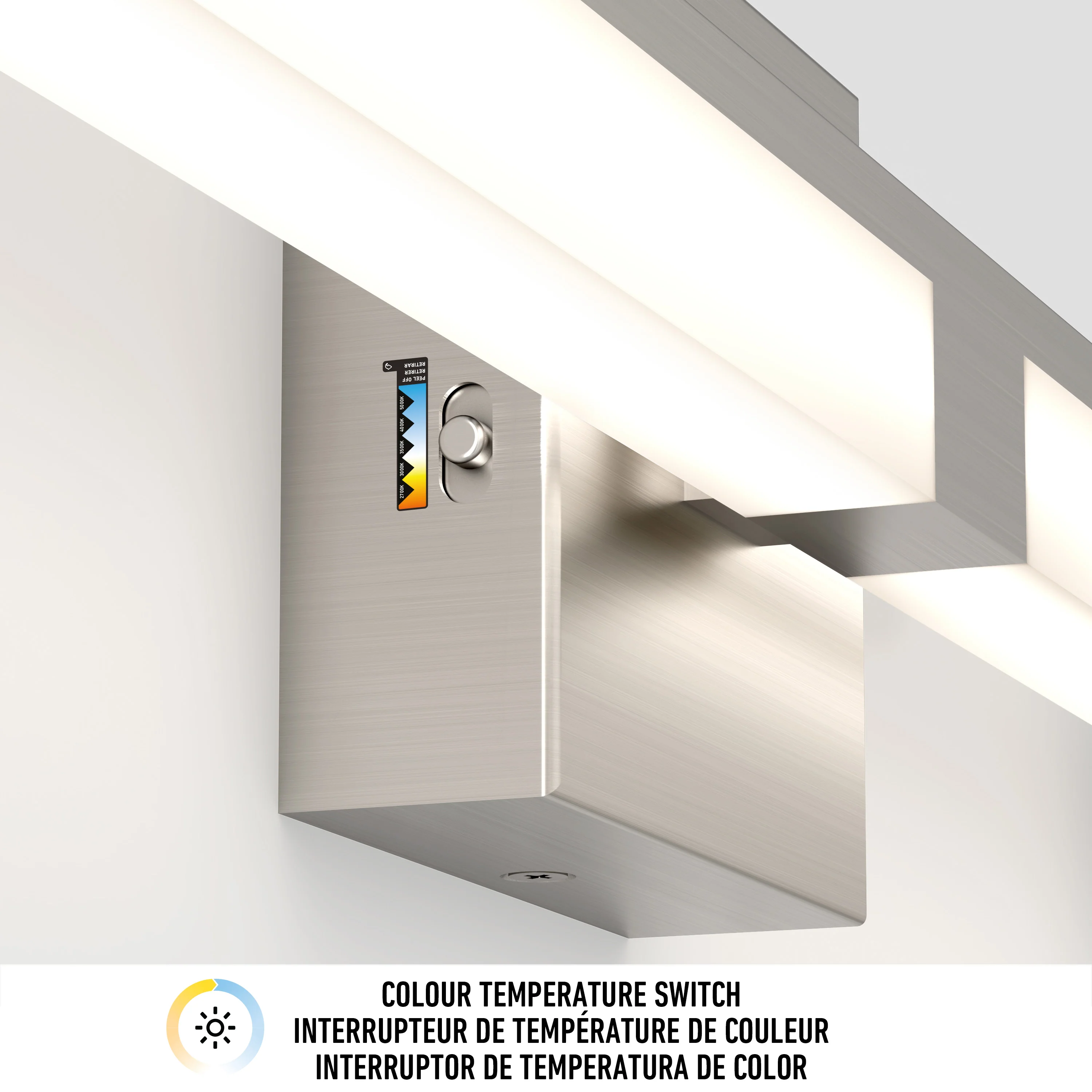 Tivoli 27-in (69 cm) Integrated LED 5-CCT Vanity Light Bar for Bathroom - Image 35