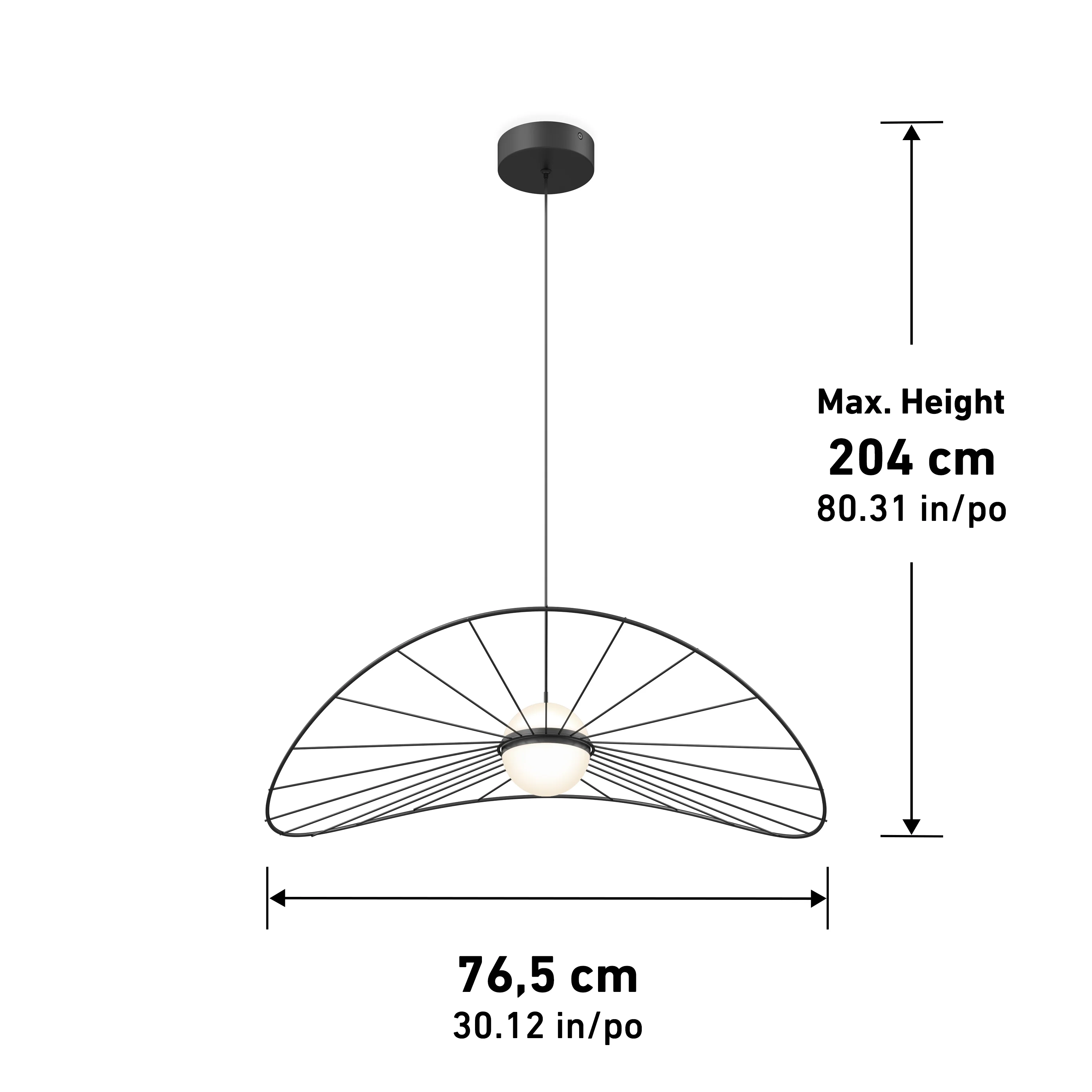 Tolena LED pendant light 3 CCT - Image 16