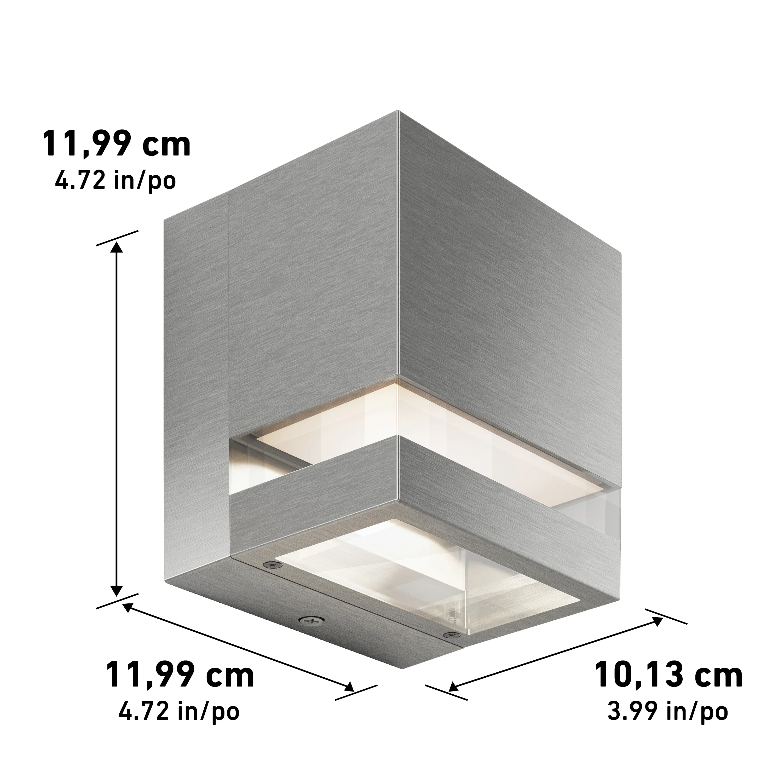 Valor Square LED indoor-outdoor wall light - Image 11