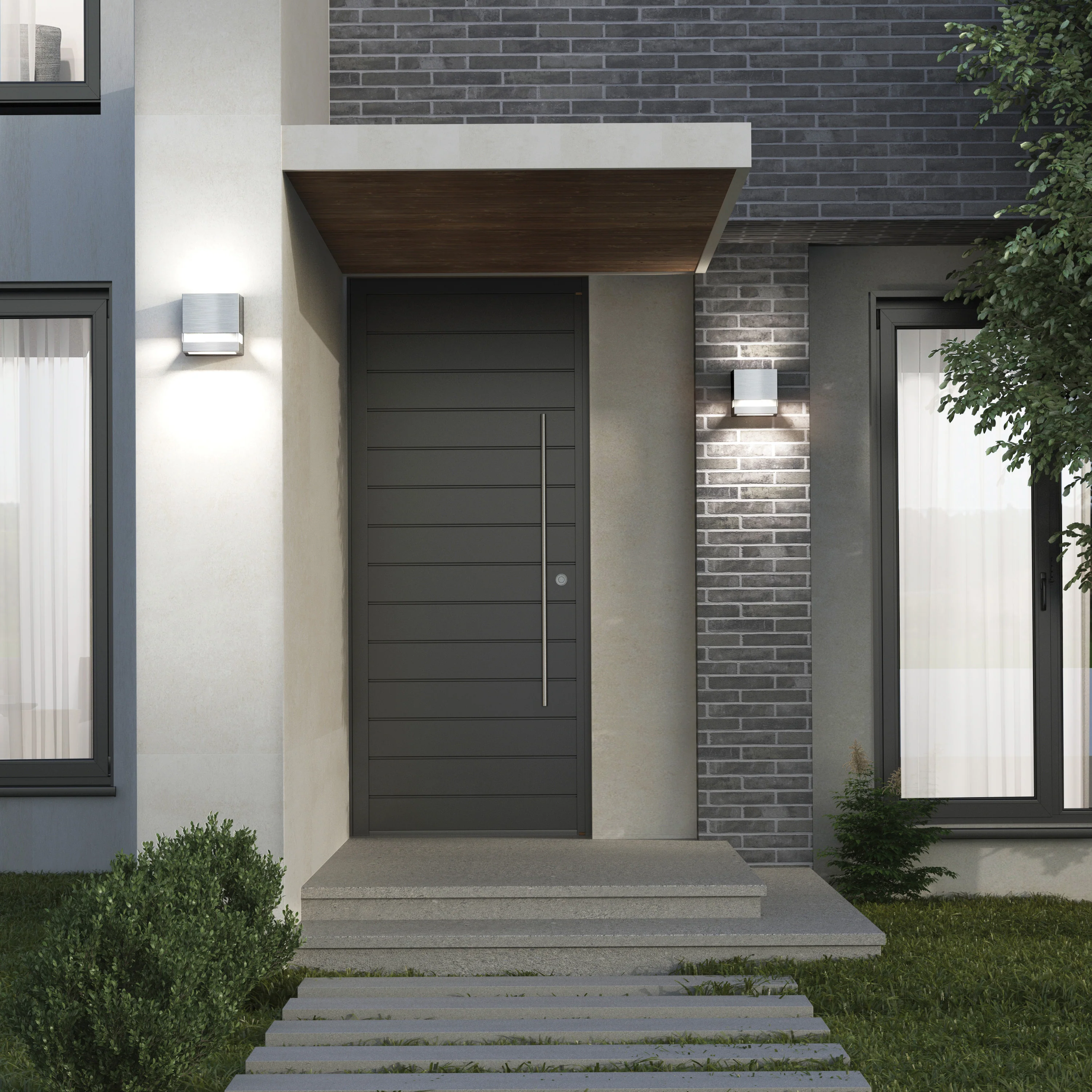 Valor Square LED indoor-outdoor wall light - Image 19