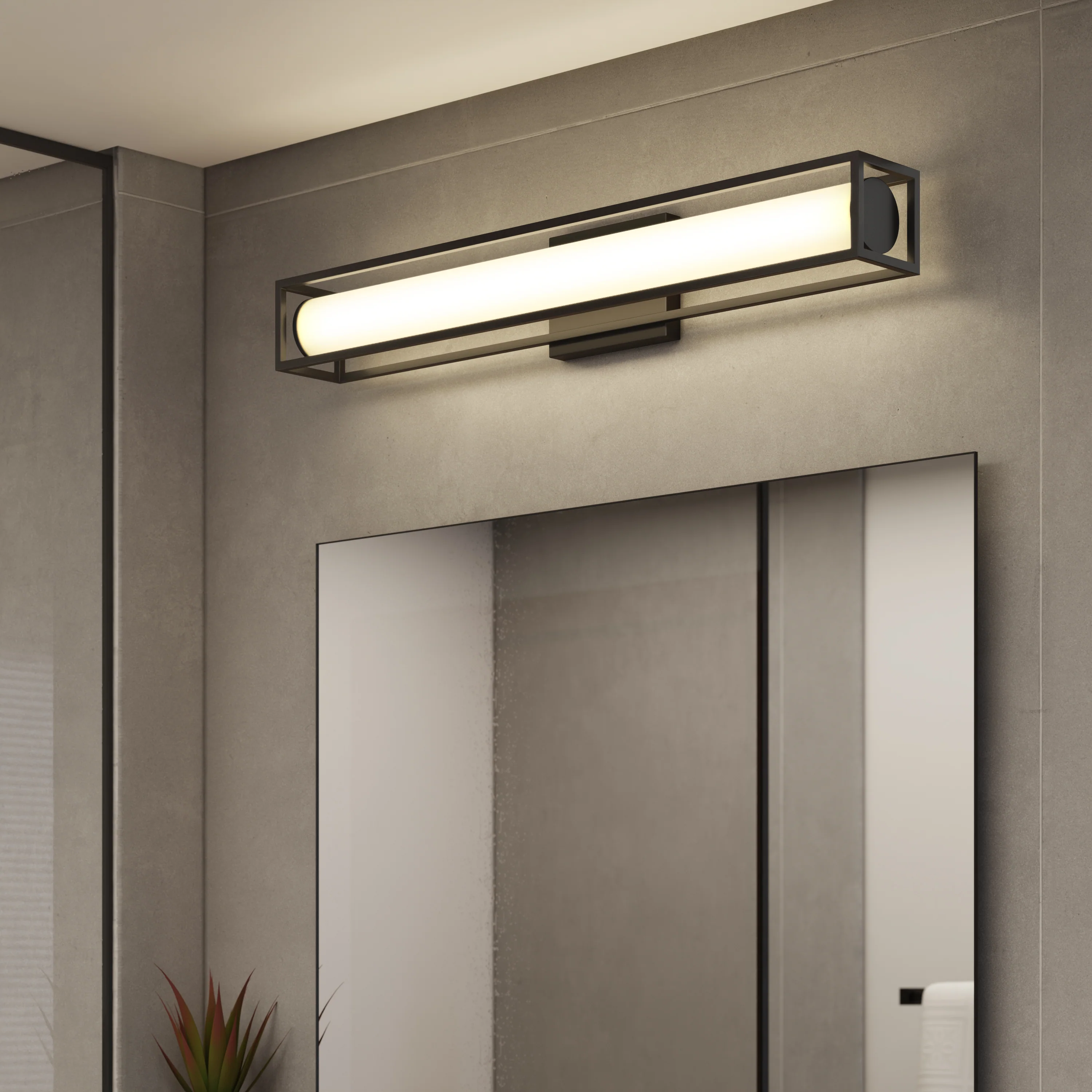 Venicia 27-in (69 cm) Integrated LED Vanity Light Bar for Bathroom - Image 13