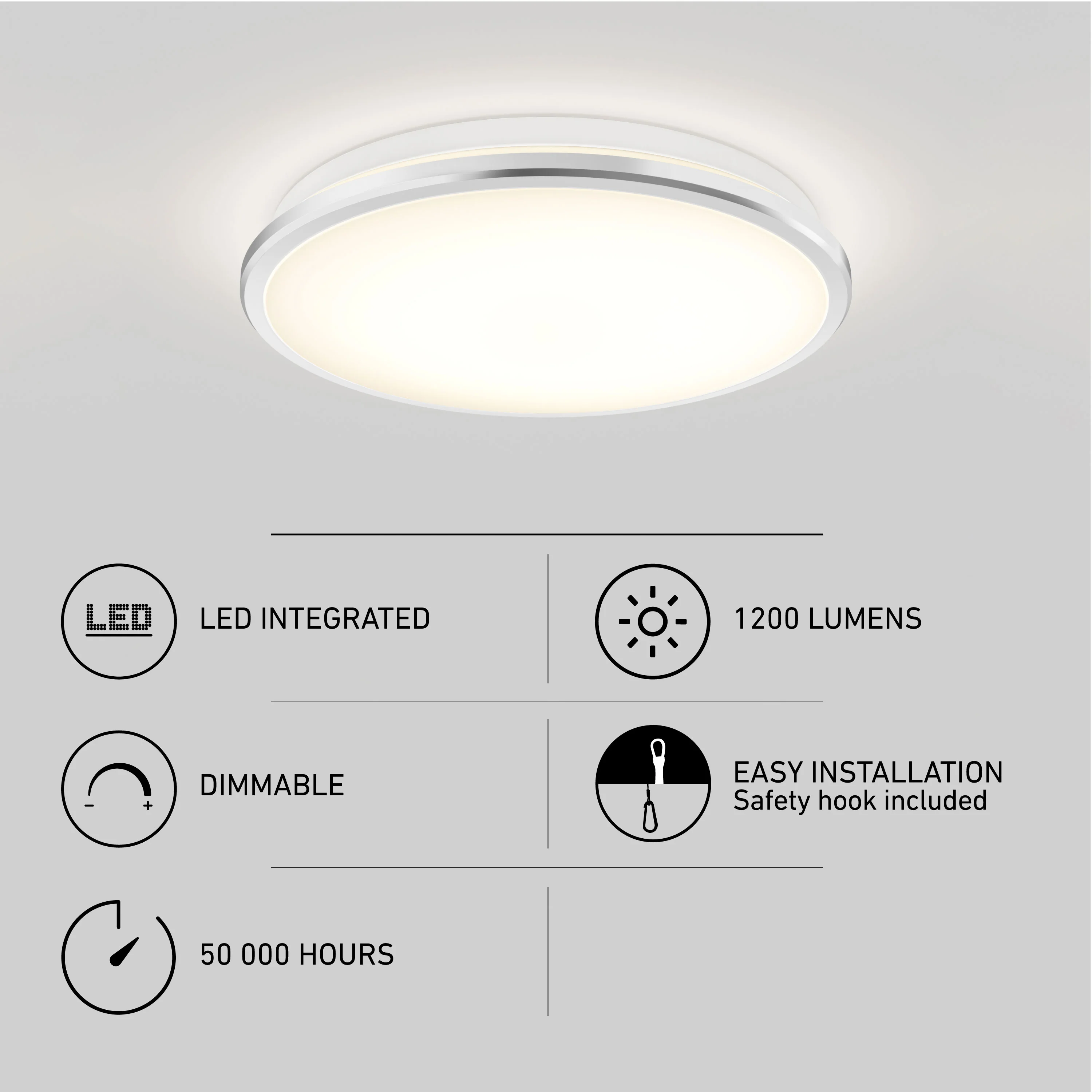 Vera 13 in. (33 cm) Modern LED Flush Mount Ceiling Light - Image 19