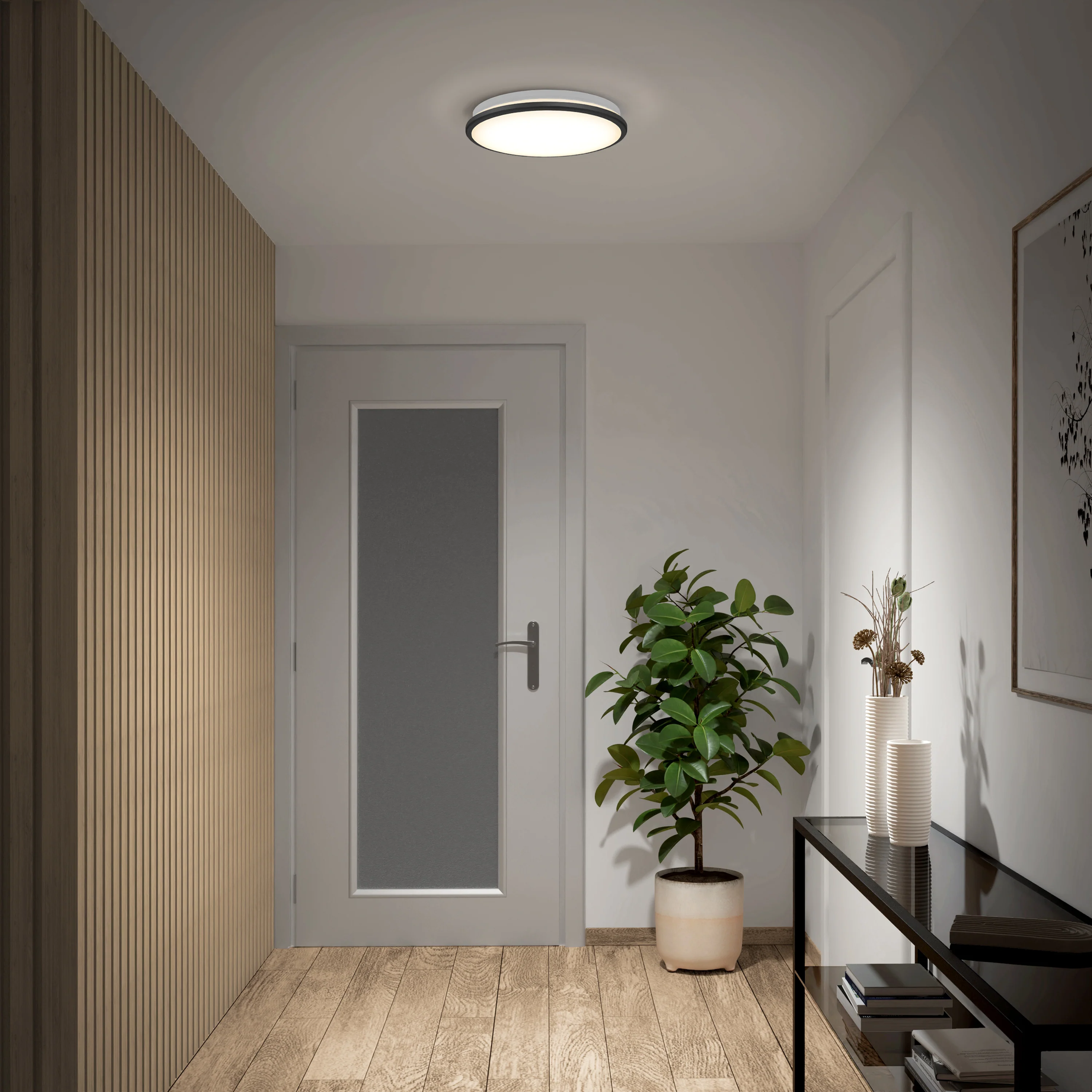 Vera 13 in. (33 cm) Modern LED Flush Mount Ceiling Light - Image 2