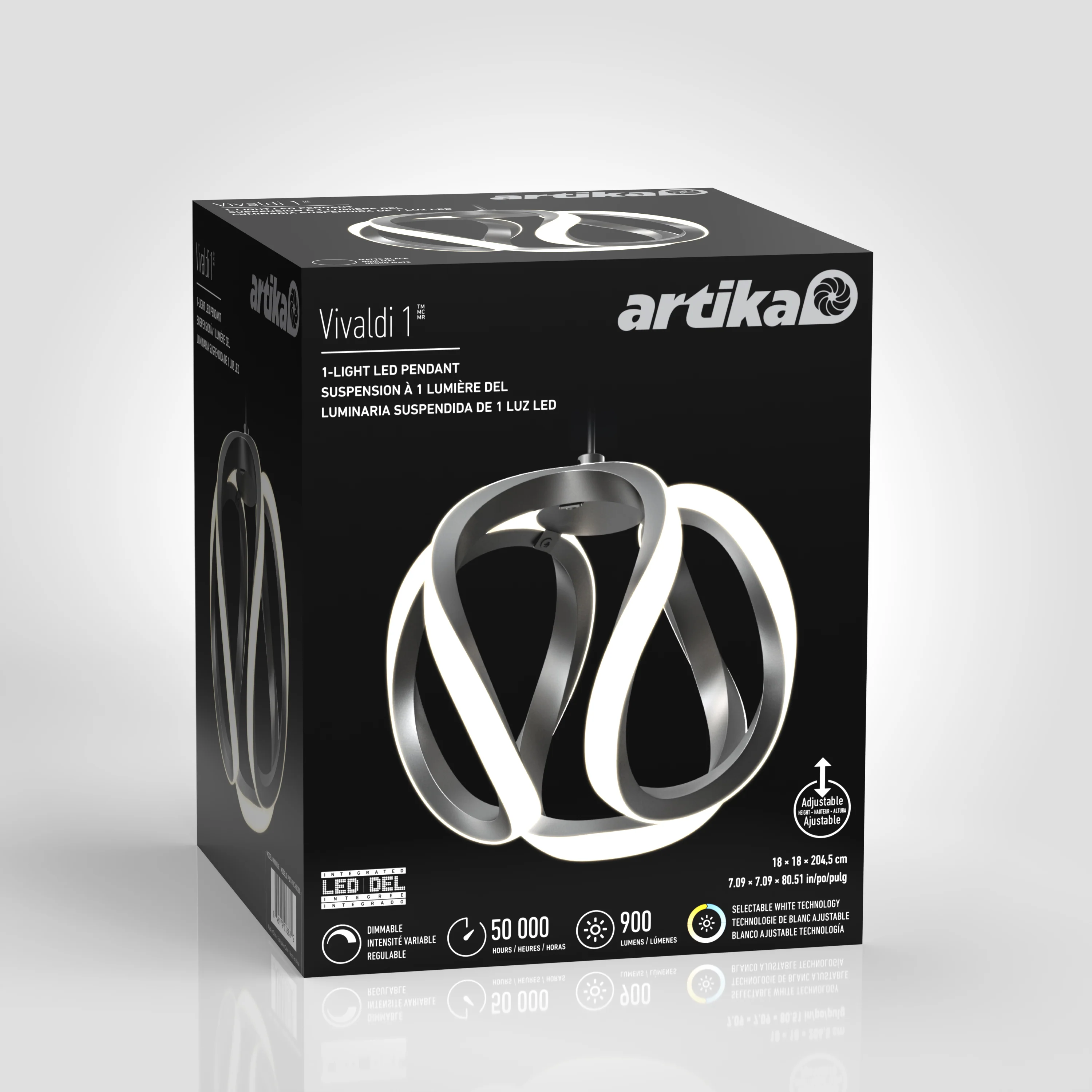 Vivaldi LED pendant light 3 CCT - Image 12