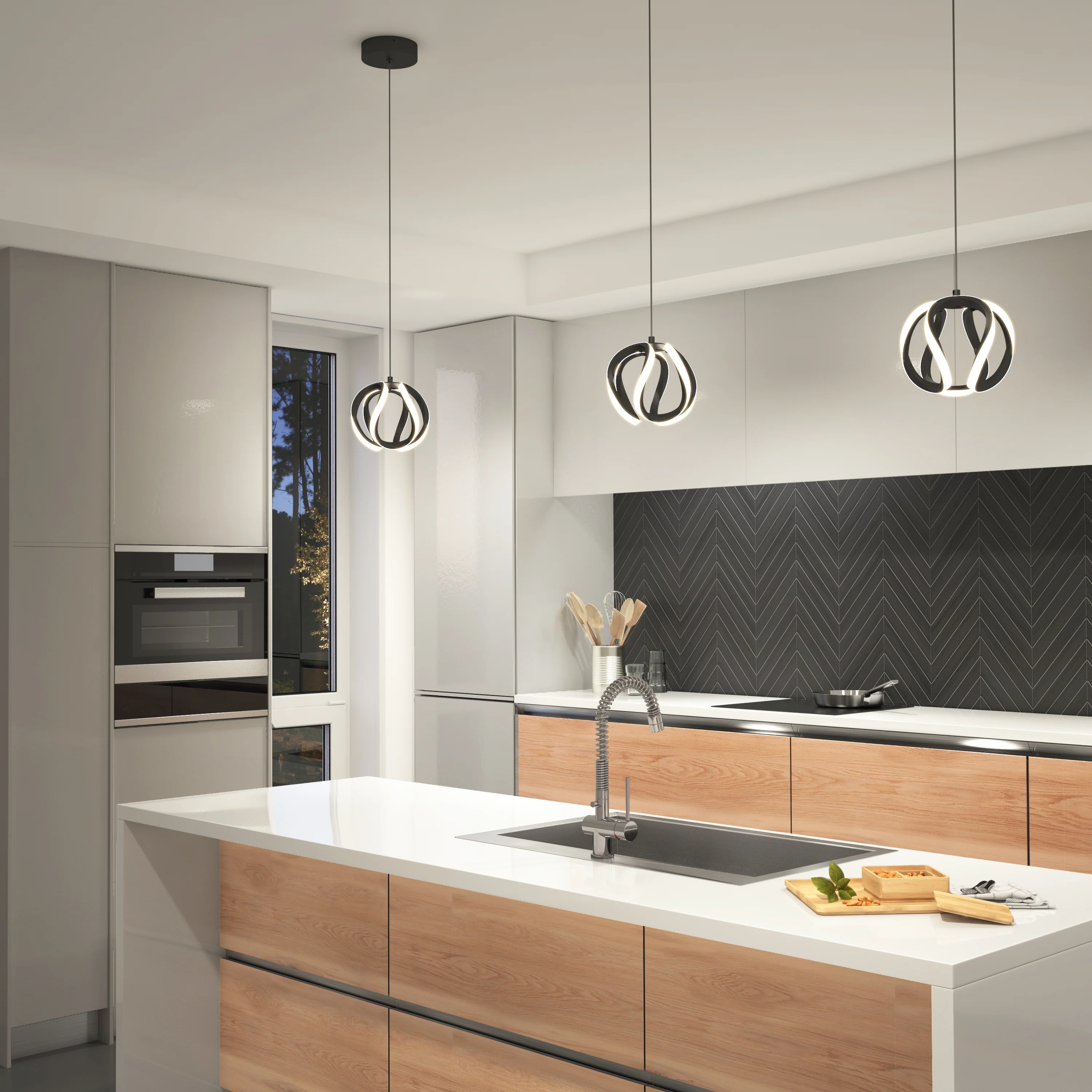 Vivaldi LED pendant light 3 CCT - Image 8