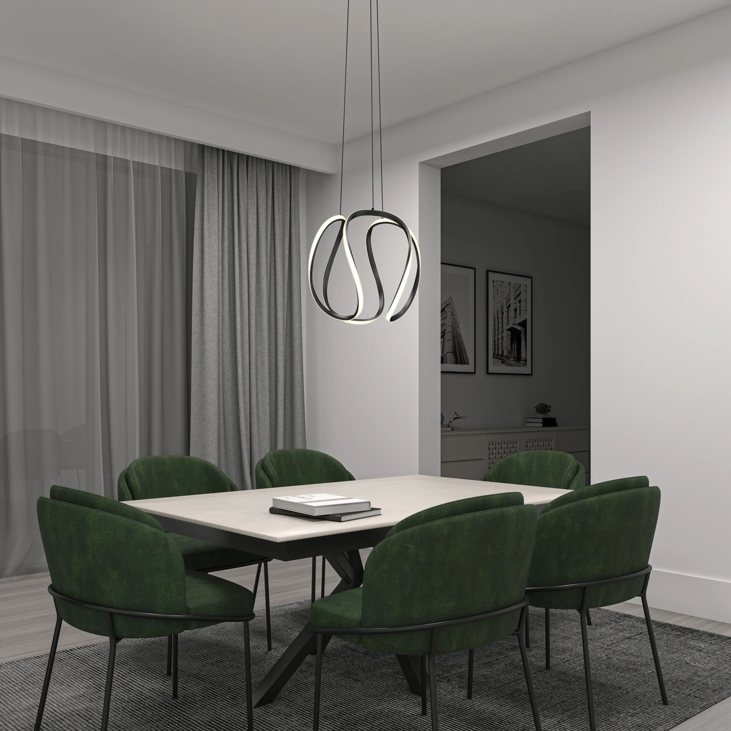Vivaldi Big LED pendant light 5 CCT - Image 9