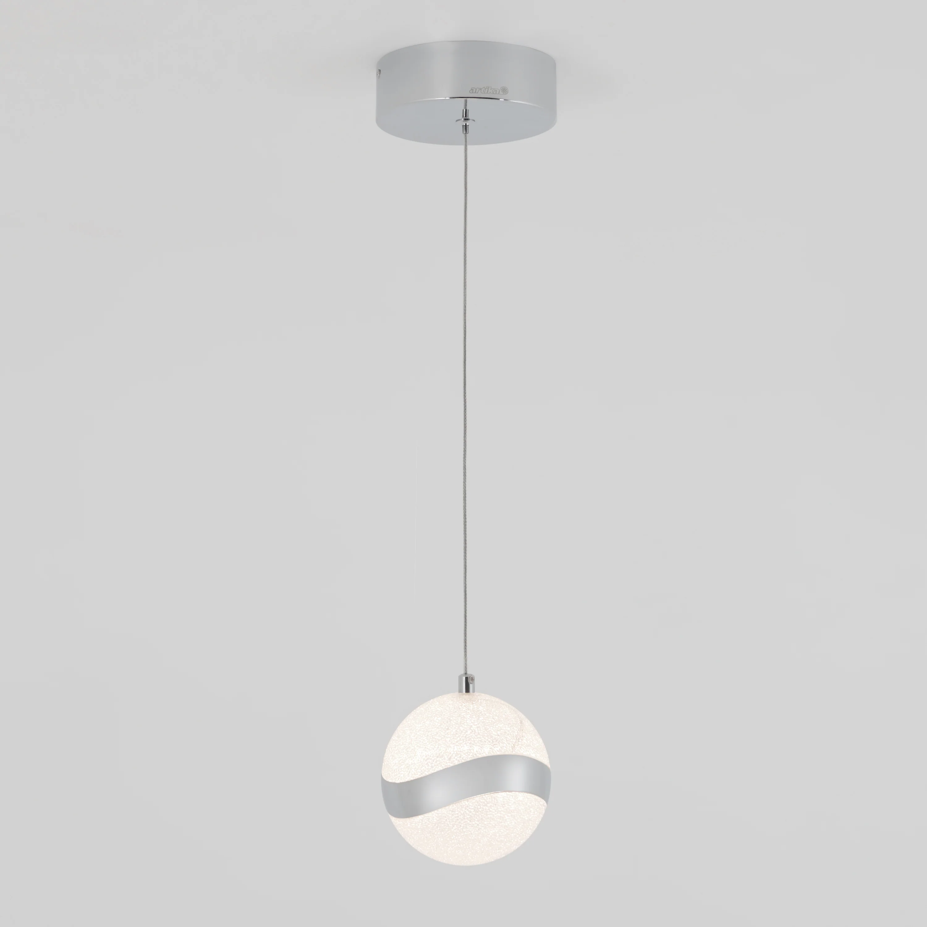Wavey LED pendant light