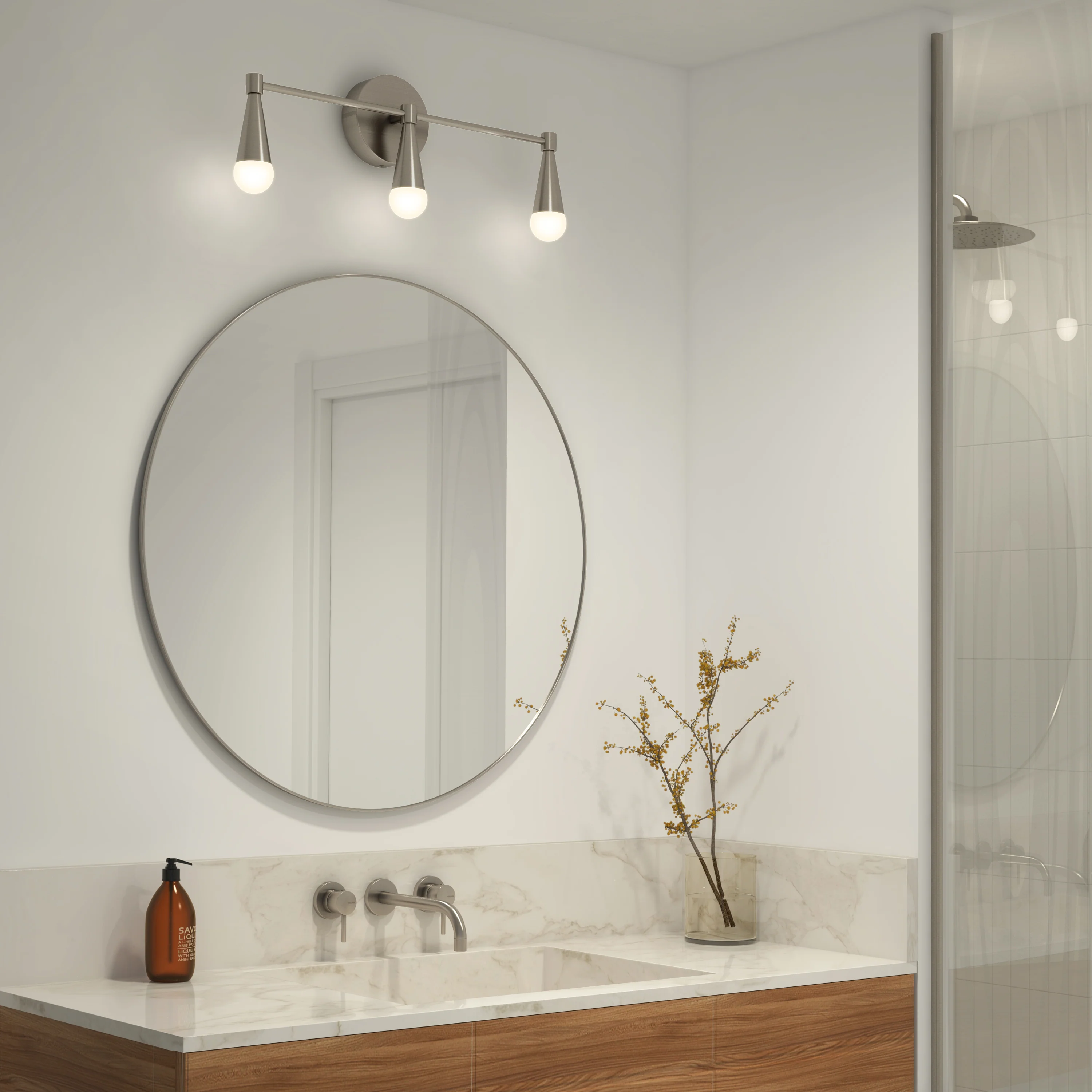 Wayden 21-in (53 cm) Integrated LED 3-CCT Vanity Light for Bathroom - Image 12