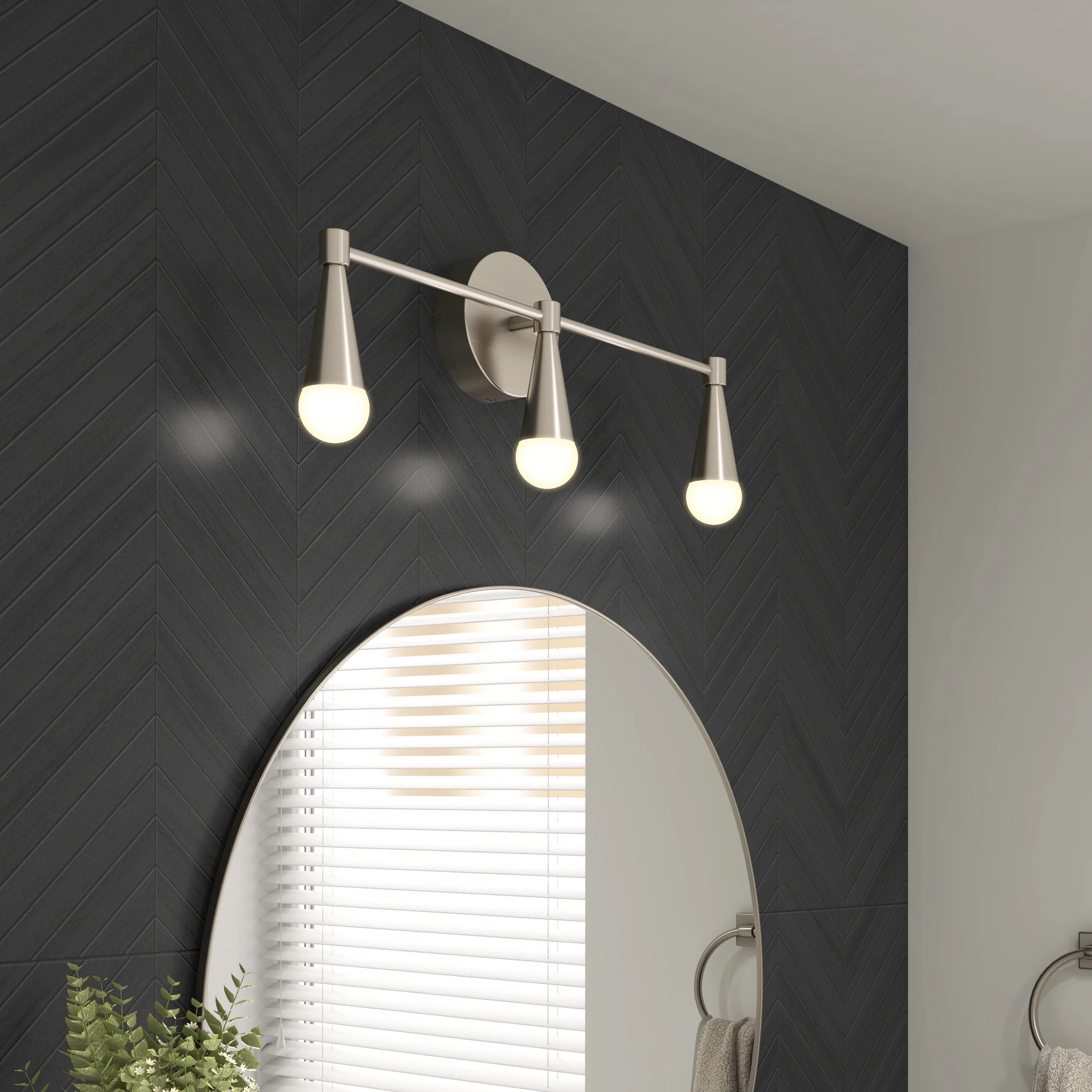 Wayden 21-in (53 cm) Integrated LED 3-CCT Vanity Light for Bathroom - Image 13