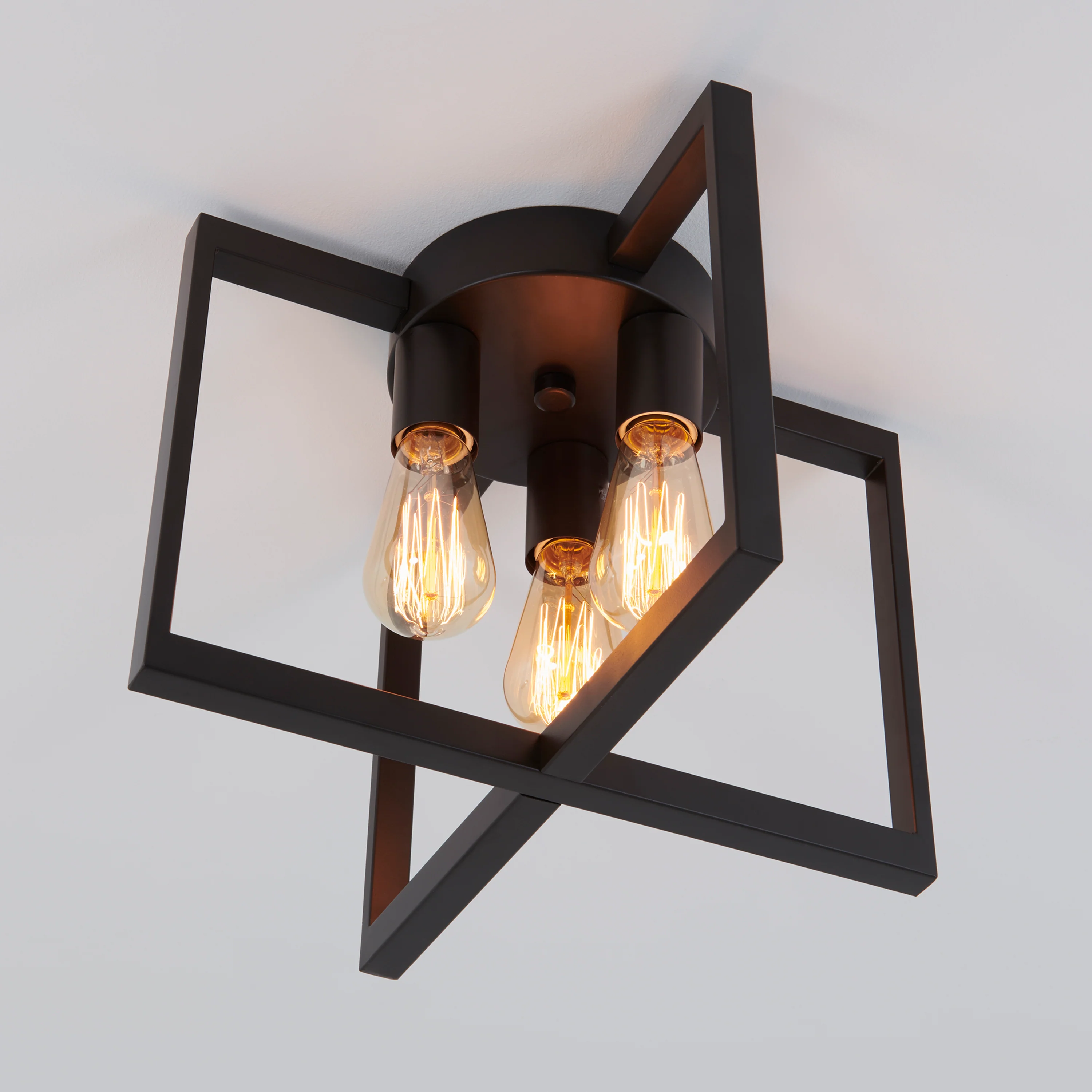 Yale 3-light 15 in. (37 cm) LED Flush Mount Ceiling Light - Image 4