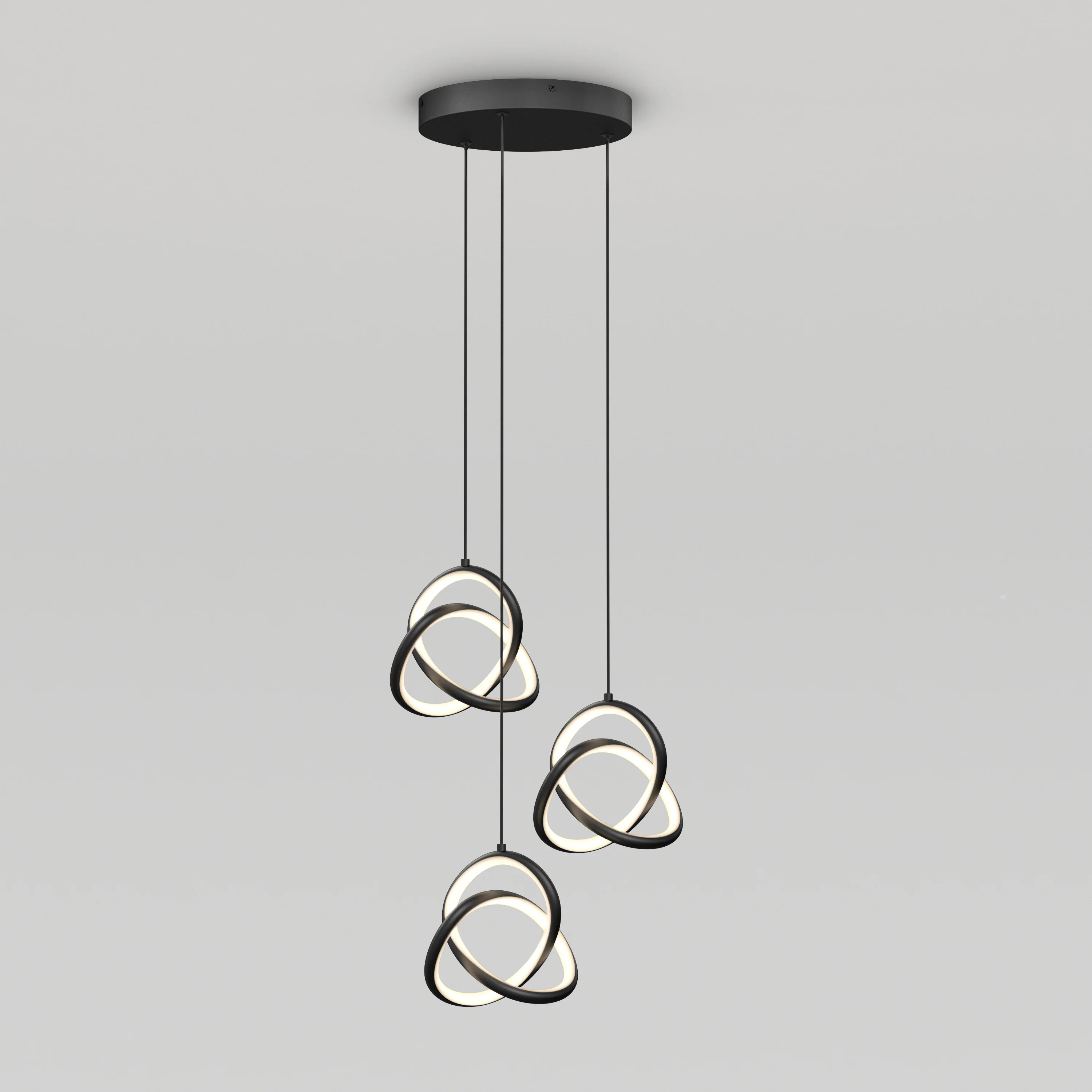 Zephyr 3-light LED pendant